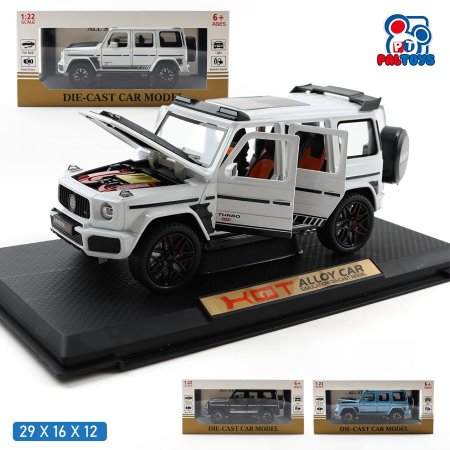 مجسم سيارة مرسيدس جي كلاس 1:22 ديكاست